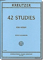 Kreutzer, 42 Studies or Caprices