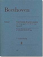 Beethoven Two Easy Sonatas Op. 49