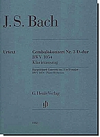 Bach, Concerto No. 3 in D maj BWV1054