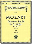 Mozart Concerto No. 14 in Eb major, K 449