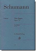 Schumann Four Fugues Op 72