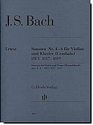Bach Sonatas 4-6 for violin and piano