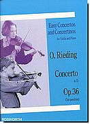 Rieding, Concerto in D Op. 36