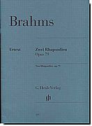 Brahms Two Rhapsodies Op 79