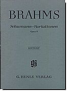 Brahms Schumann Variations Op 9