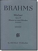 Brahms Waltzes Op 39